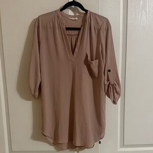Lush Tan Women's Blouse